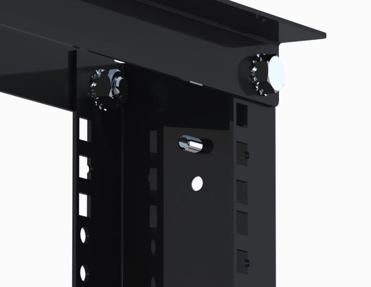 Kendall Howard 2-Post Rack, 45U with Cage Nut Rails