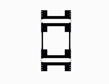 Kendall Howard 4-Post Rack, 45U with Cage Nut Rails