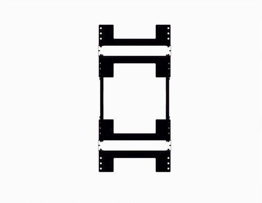 Kendall Howard 4-Post Rack, 45U with Cage Nut Rails