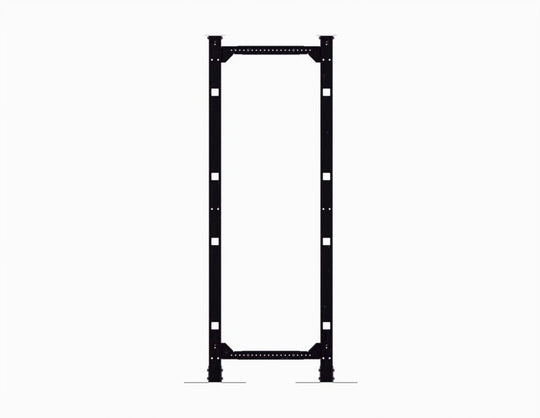 Kendall Howard 4-Post Rack, 45U with Cage Nut Rails