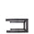 Vertical Cable Adjustable Open Frame Wall Mount Rack