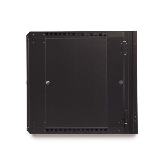 Kendall Howard LINIER Swing-Out Wall Mount Cabinet, Glass Door - 12U