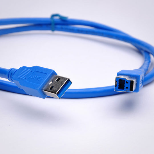 USB 3.0 Printer Cable - USB A Male to USB B Male (3-6ft)