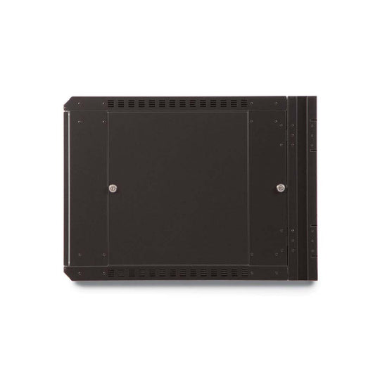 Kendall Howard LINIER Swing-Out Wall Mount Cabinet, Glass Door - 9U