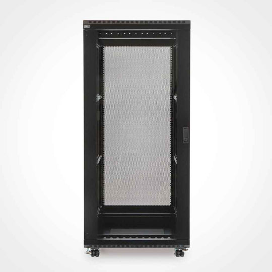 Kendall Howard LINIER® Server Cabinet, Glass/Vented Doors, 36" Depth - 27U