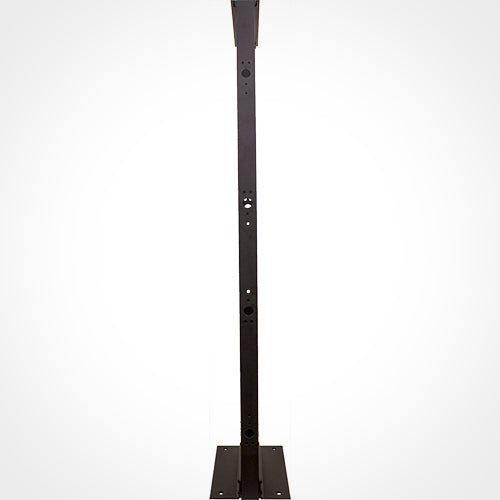 Vertical Cable 45U 2 Post Open Rack, Black