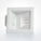 DataComm Recessed Low Voltage Media Plate w/ Duplex Surge Suppressor