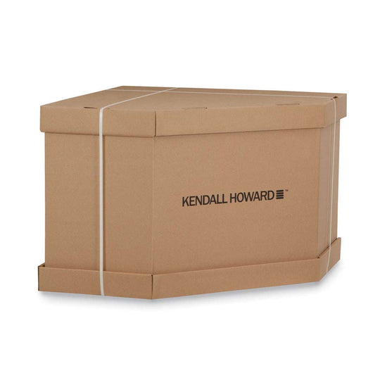 Kendall Howard 12 Unit (12U) Corner Wallmount Cabinet