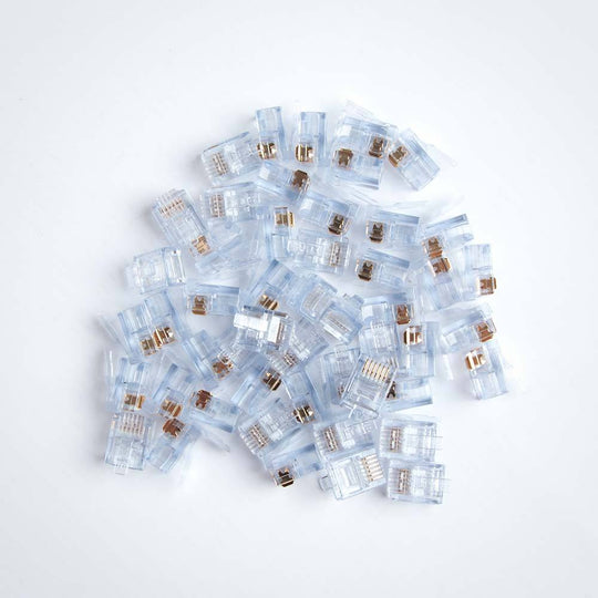 Platinum Tools EZ-RJ11/12 Connectors - 50pk