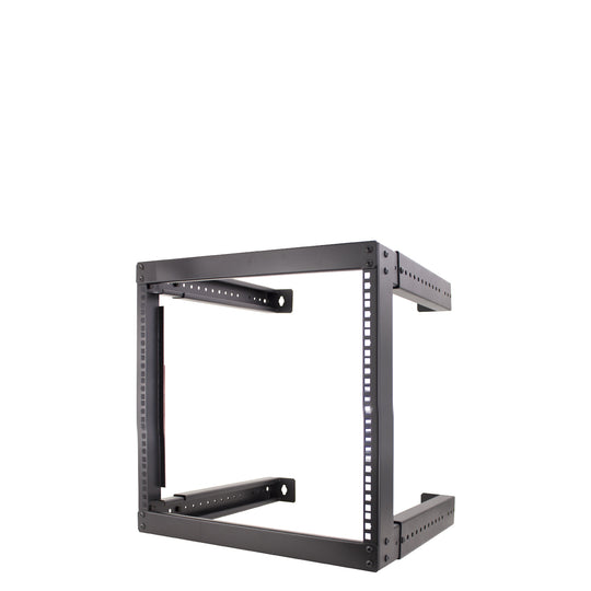 Vertical Cable Adjustable Open Frame Wall Mount Rack