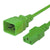 World Cord C13 C20 15A 250V 14/3 SJT Power Cord - Green