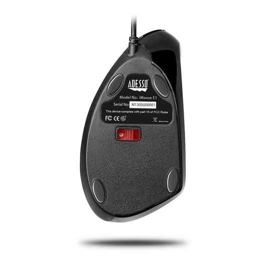 Adesso IMOUSE E1 Vertical Ergonomic Illuminated Mouse