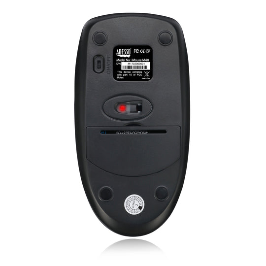 Adesso WKB-1330CB 2.4 GHz Wireless Desktop Keyboard and Mouse Combo