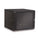 Kendall Howard LINIER Fixed Wall Mount Cabinet, Glass Door - 9U