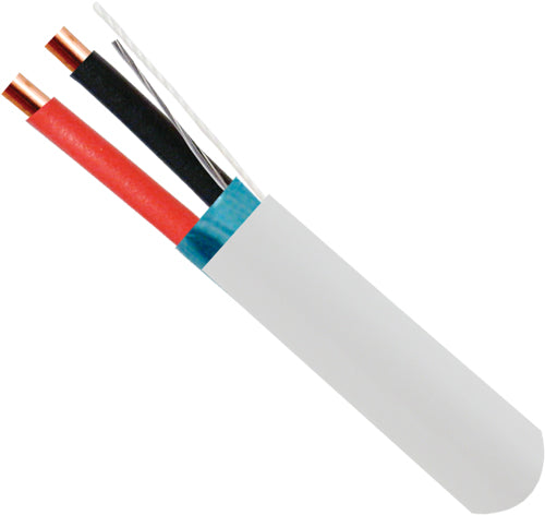 Vertical Cable 22/2 Shielded Alarm-Security Cable, Stranded, 500ft Pull Box
