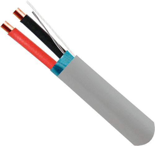 Vertical Cable 22/2 Shielded Alarm-Security Cable, Stranded, 500ft Pull Box