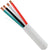 Vertical Cable 12/4 CL3P, CMP Plenum Rated, Unshielded, Stranded, Bare Copper Conductors, 500ft Spool