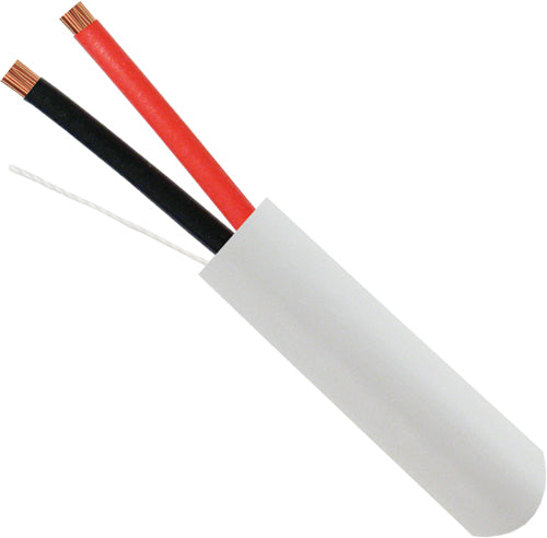 Vertical Cable 14/2 CL3P, CMP Plenum Rated, Unshielded, Stranded, Bare Copper Conductors - 500ft Pull Box