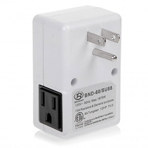 Weekly Digital Timer AM/PM Display Single 3-Prong Outlet