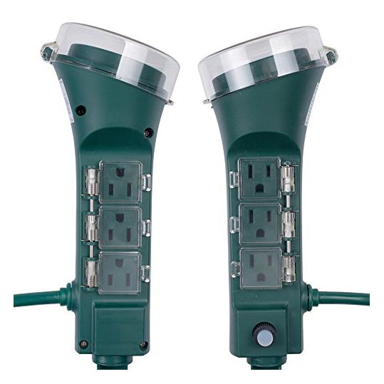 6-Outlet Yard Stake Digital Timer