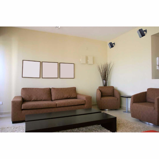 Peerless-AV Universal Wall and Ceiling Speaker Mount Pair for up to 8lb Speakers