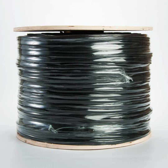 Vertical Cable 1000ft RG-59 Siamese Cable with 18/2 Power, Black