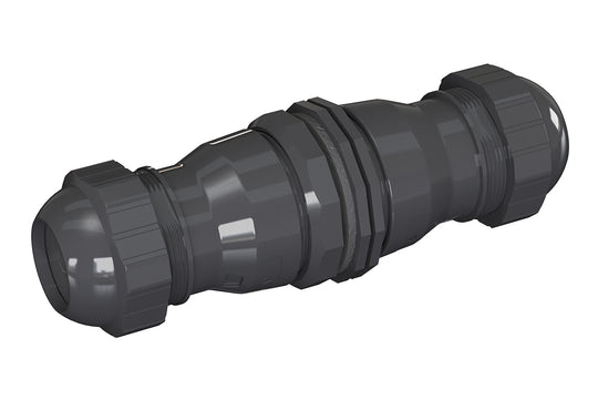 Vertical Cable Coupler Module, IDC-to-IDC Splice, CAT6A STP, Panel Mounting, IP68