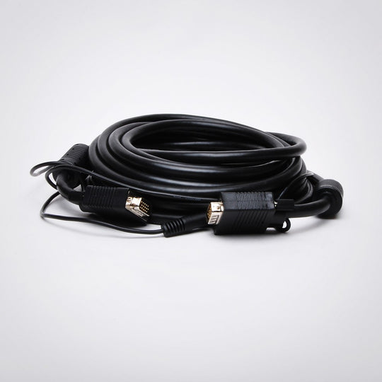 SVGA Cable with 3.5mm Audio - Double Shielded