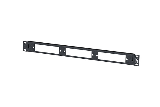Vertical Cable Optical Fiber Rack-Mount Panel, LGX, Three-Position, Front and Rear CMB, 1U