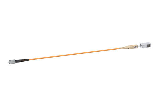 Vertical Cable Optical Fiber Test Lead, 2.5-mm to 1.25-mm Conversion, 1ft