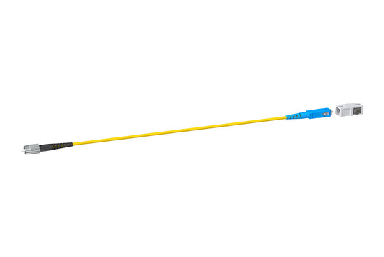 Vertical Cable Optical Fiber Test Lead, 2.5-mm to 1.25-mm Conversion, 1ft
