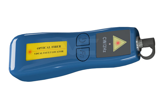 Vertical Cable Optical Fiber Visual Fault Locator, Compact, 5-mW, 2.5-mm Adapter