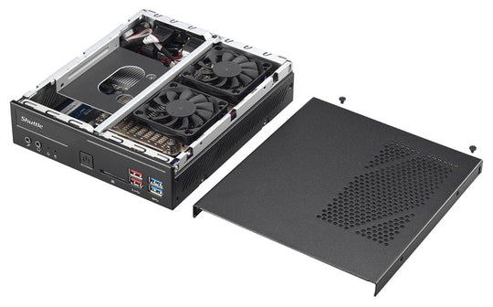 Shuttle XPC Slim DH370 1.3L PC Intel H370 Support 65W Coffee Lake CPU