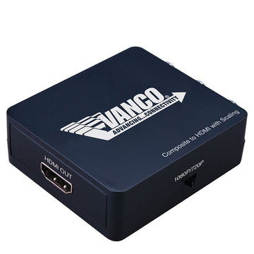 Vanco 280585 Composite to HDMI Converter with Scaling