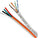 Vertical Cable Bundled Cable, 1 x Cat5E (UTP) with 4C x 16AWG, PVC Jacket, 500ft, Spool, White