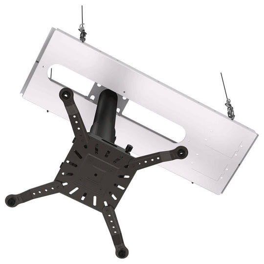 Crimson-AV JKS-18A 12 to 18 Inch Suspended Projector Ceiling Bracket with JR Universal Adapter (up to 50lbs)