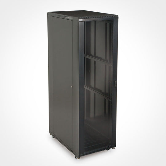 Kendall Howard LINIER® Server Cabinet, Glass/Vented Doors, 36" Depth - 42U