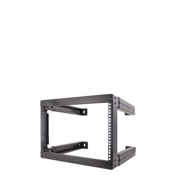 Vertical Cable Adjustable Open Frame Wall Mount Rack