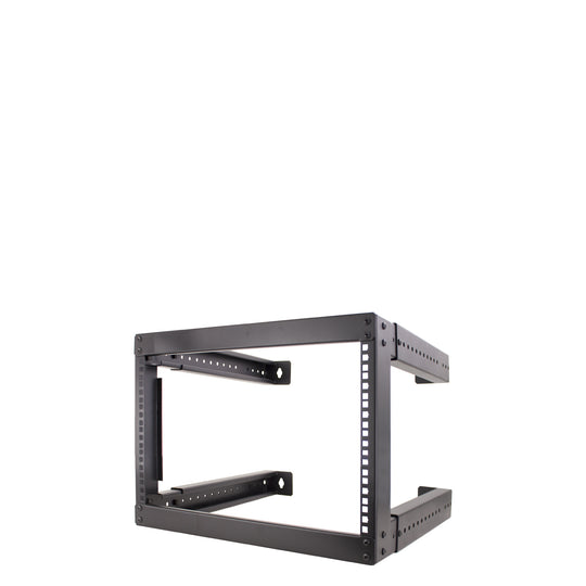 Vertical Cable Adjustable Open Frame Wall Mount Rack