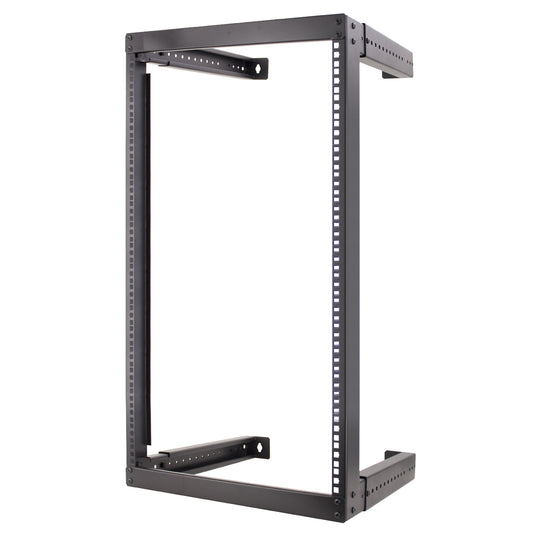Vertical Cable Adjustable Open Frame Wall Mount Rack