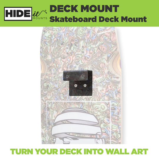 HIDEit Deck | Skateboard Deck Wall Mount