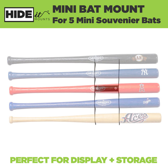 HIDEit Mini Bat | Horizontal Mini Bat Mount