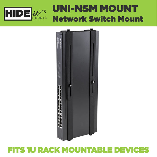 HIDEit Uni-NSM | Adjustable Network Switch Mount