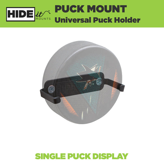 HIDEit Puck | Universal Hockey Puck Wall Mount - 3 Pack