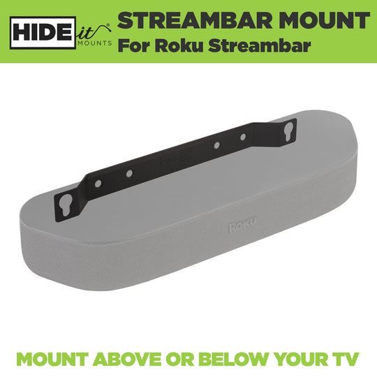 HIDEit Streambar | Roku Streambar Wall Mount