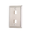 Vertical Cable Stainless Steel Keystone Wall Plate