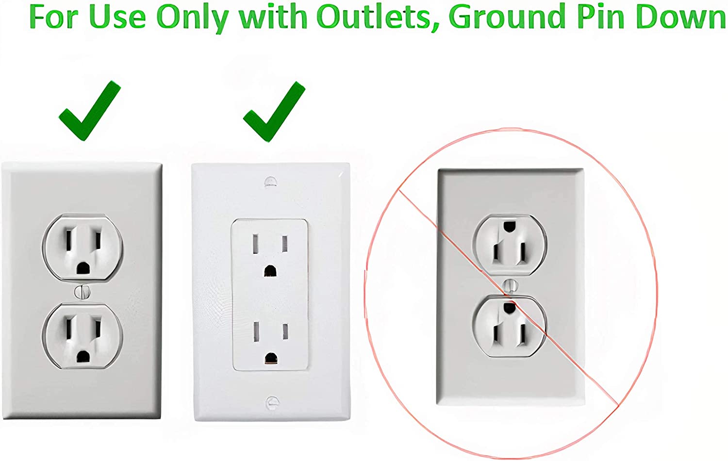 Sleek Socket Electrical Outlet Cover 3ft Power Strip – FireFold