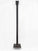 Vertical Cable 45U 2 Post Open Rack, Black