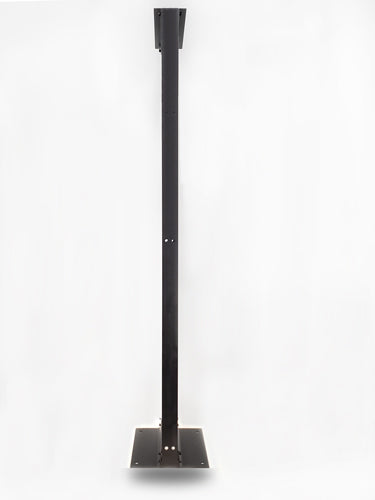 Vertical Cable 45U 2 Post Open Rack, Black