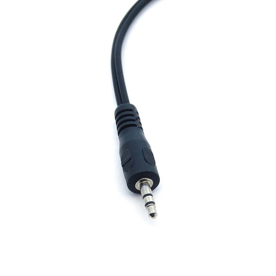 3.5mm Stereo Male to (2) RCA Female Adapter - 6 Inch Cable